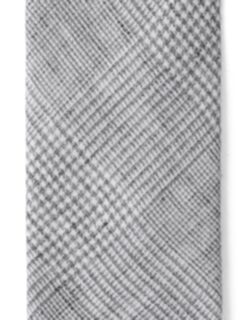 Grey Glen Plaid Linen Tie Product Thumbnail 3