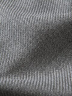 Grey Textured Wool Scarf Product Thumbnail 4