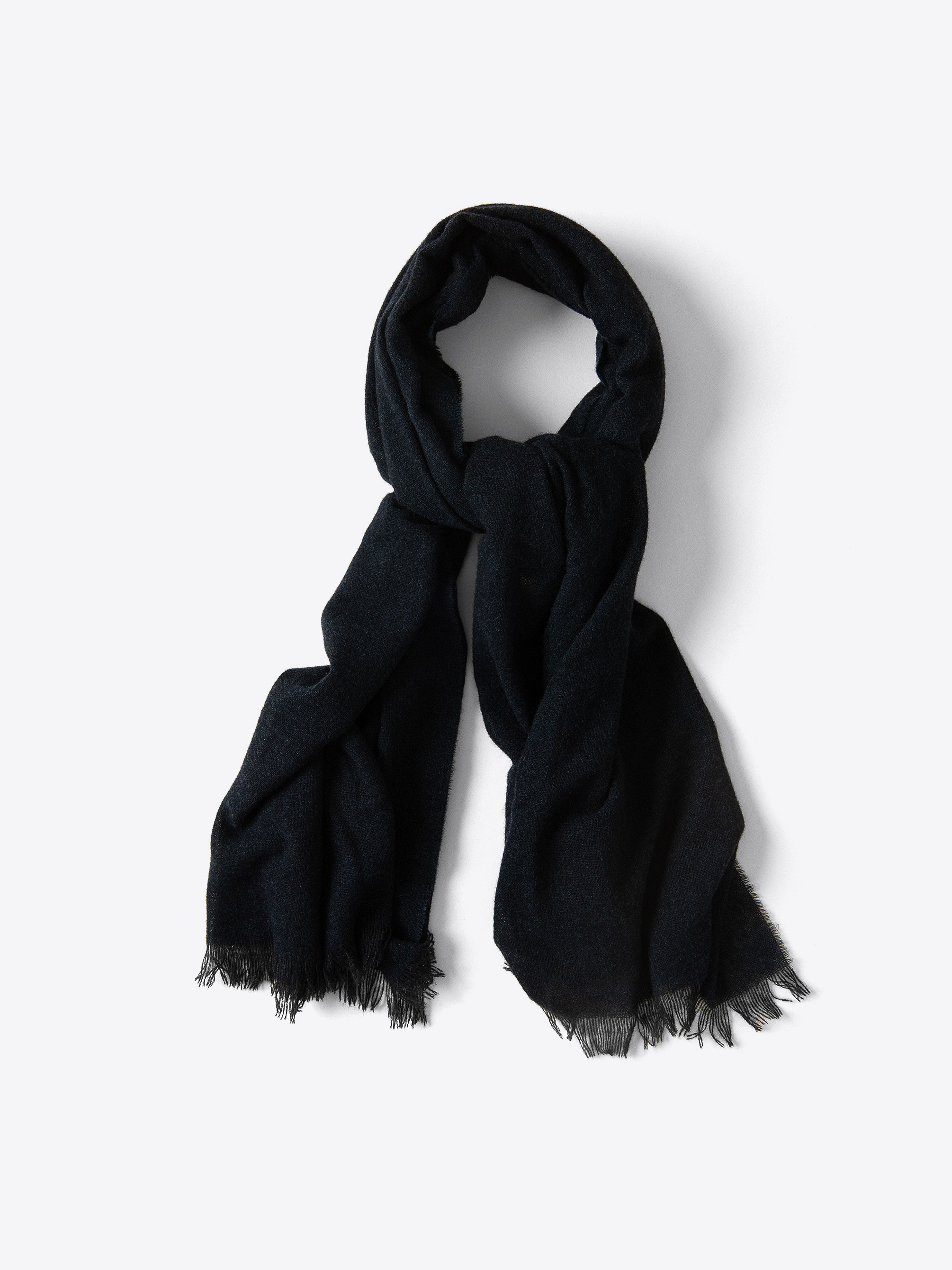 Zoom Image of Navy Cashmere Scarf
