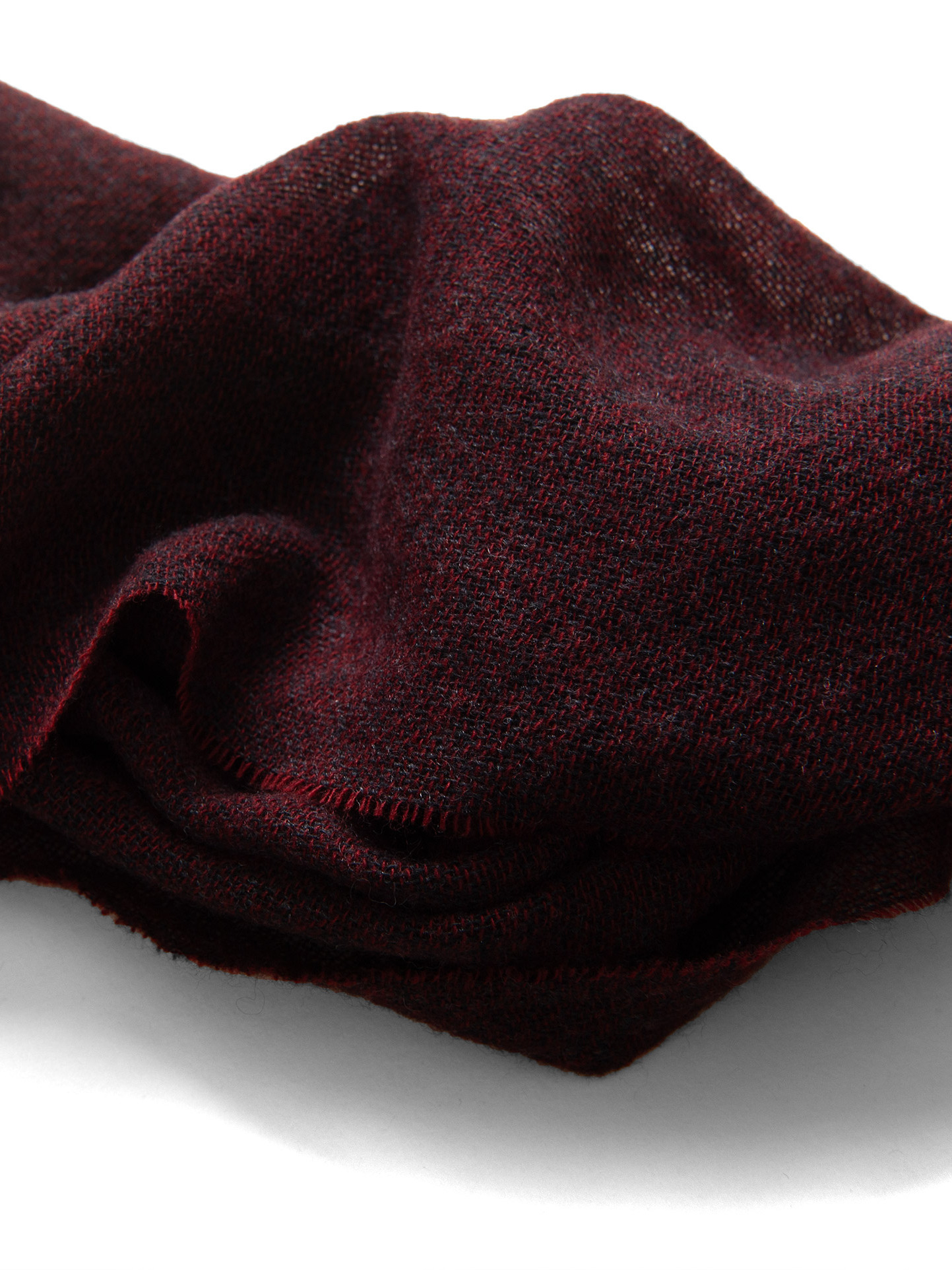 SCARF 180 CM IN BURGUNDY RED CASHMERE 419821
