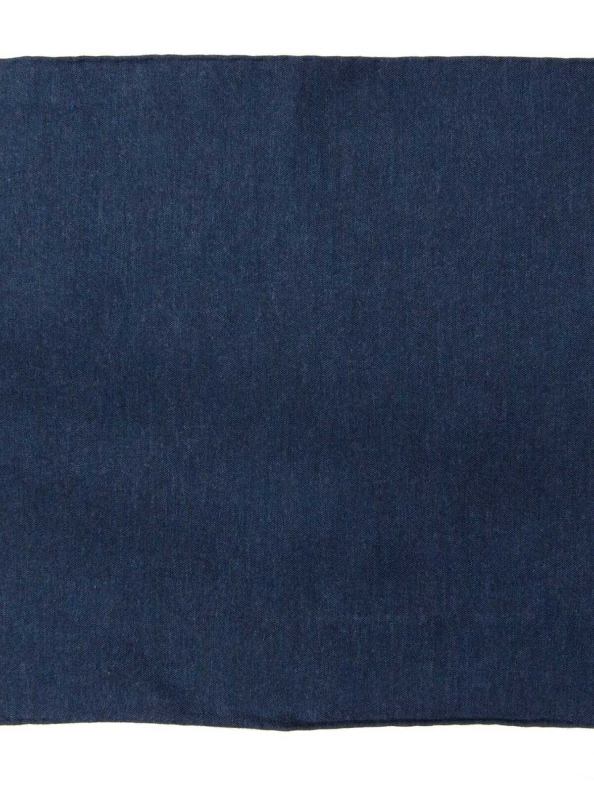 Navy Flannel Pocket Square