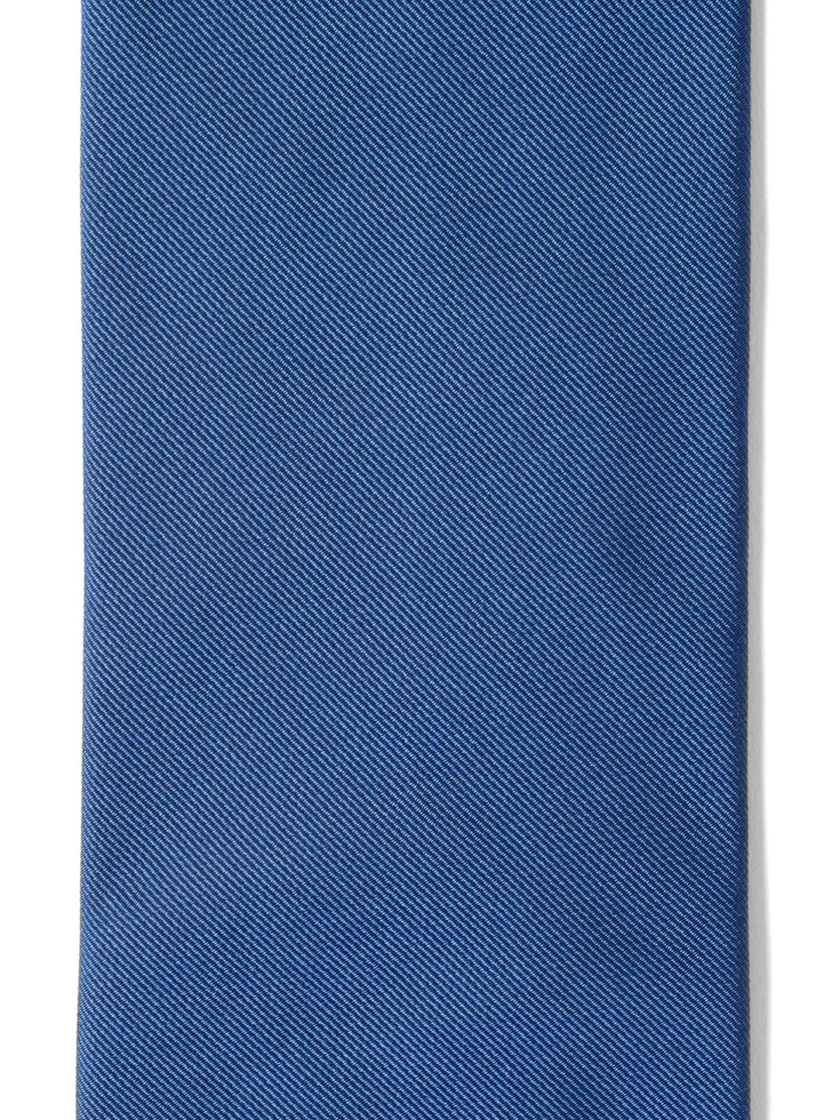 Repp Cloth Storm Blue Silk Repp Tie by Proper Cloth