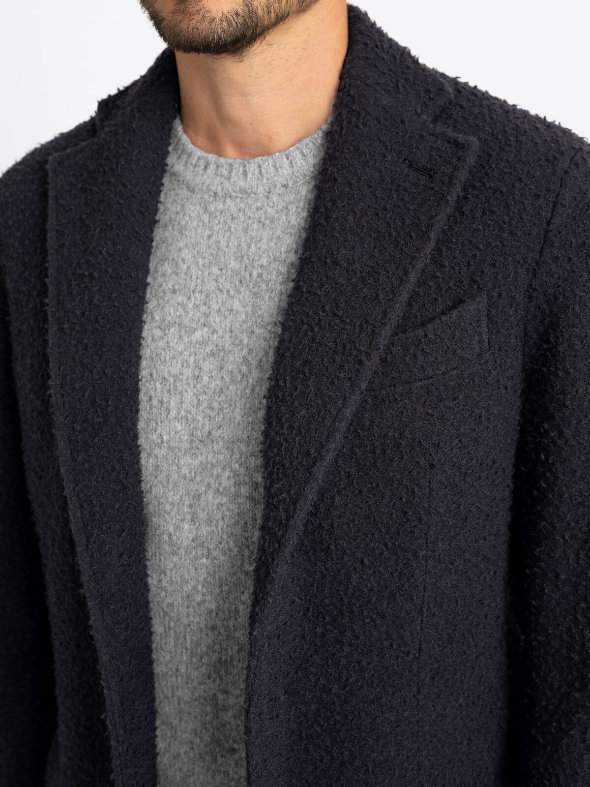 Tailored Wool Blend Embellished Maxi Coat | Karen Millen