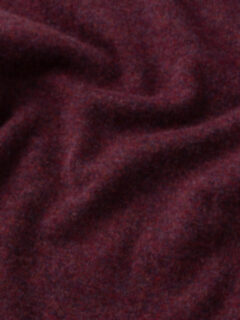 Crimson Melange Cashmere V-Neck Sweater Product Thumbnail 5