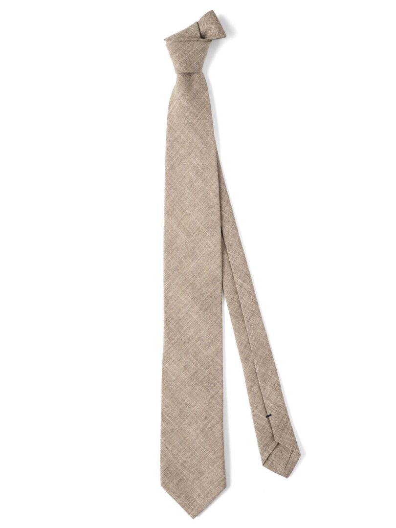 Wool Silk & Linen Blend Tie - Proper Cloth