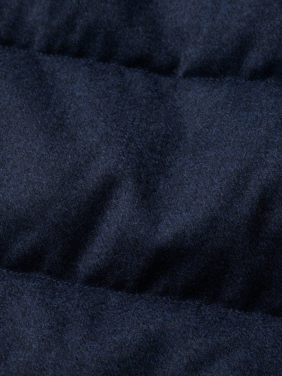 Cortina II Dark Slate Blue Flannel Snap Vest