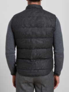 Cortina II Grey Glen Plaid Button Vest Product Thumbnail 7