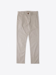 Bowery Beige Stretch Cotton Chino Product Thumbnail 1