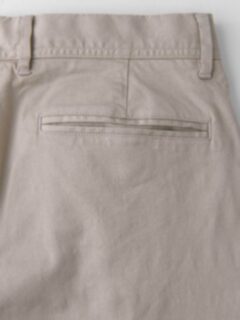 Bowery Beige Stretch Cotton Chino Product Thumbnail 7