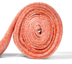 Amalfi Orange Silk Knit Tie Product Thumbnail 2
