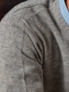 Fog Donegal Lambswool Sweater Product Thumbnail 3