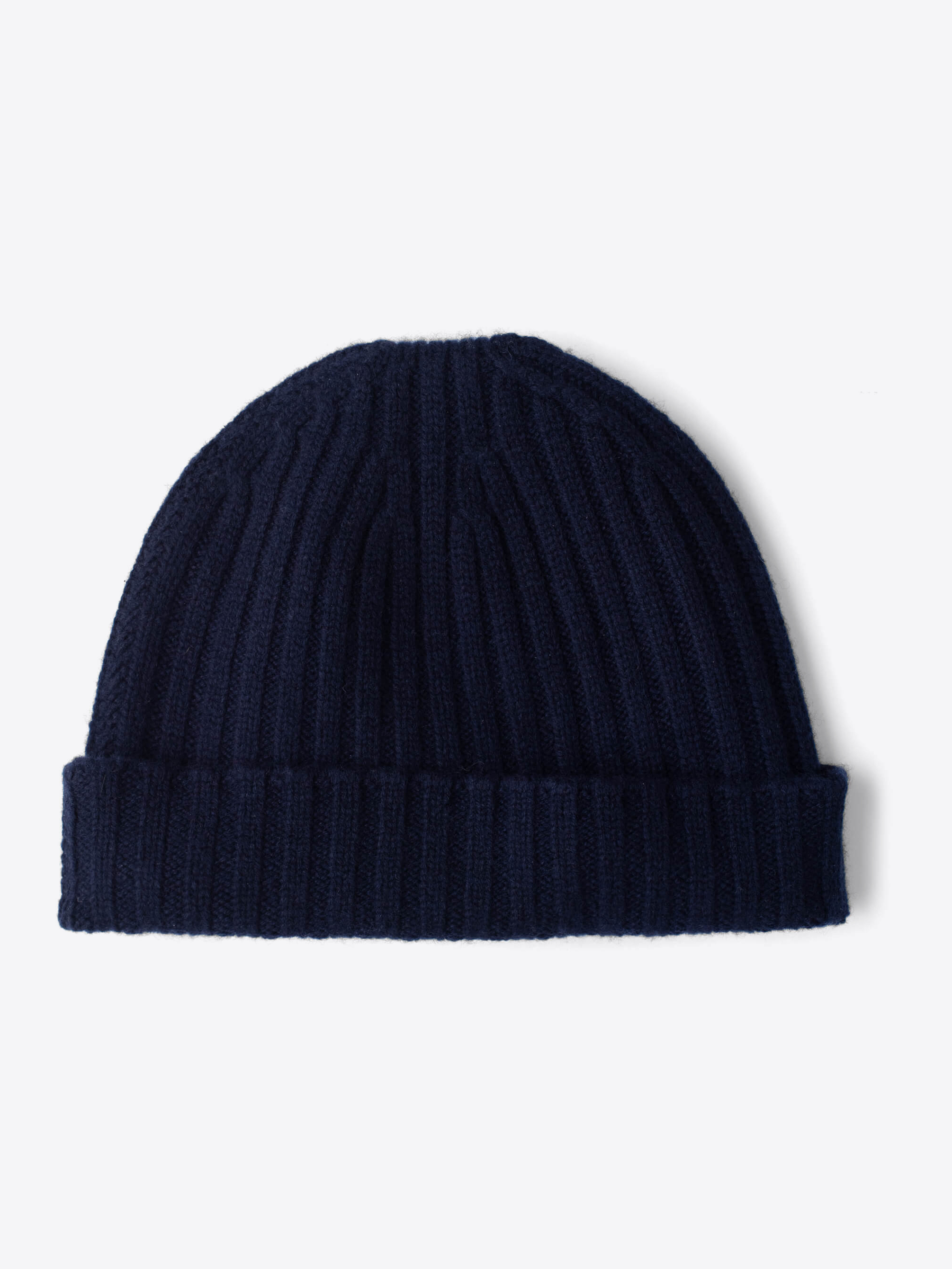 Zoom Image of Navy Cashmere Beanie