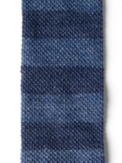 Slate Tonal Bar Stripe Linen Knit Tie Product Thumbnail 2