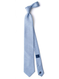 Light Blue Small Floral Print Tie Product Thumbnail 2