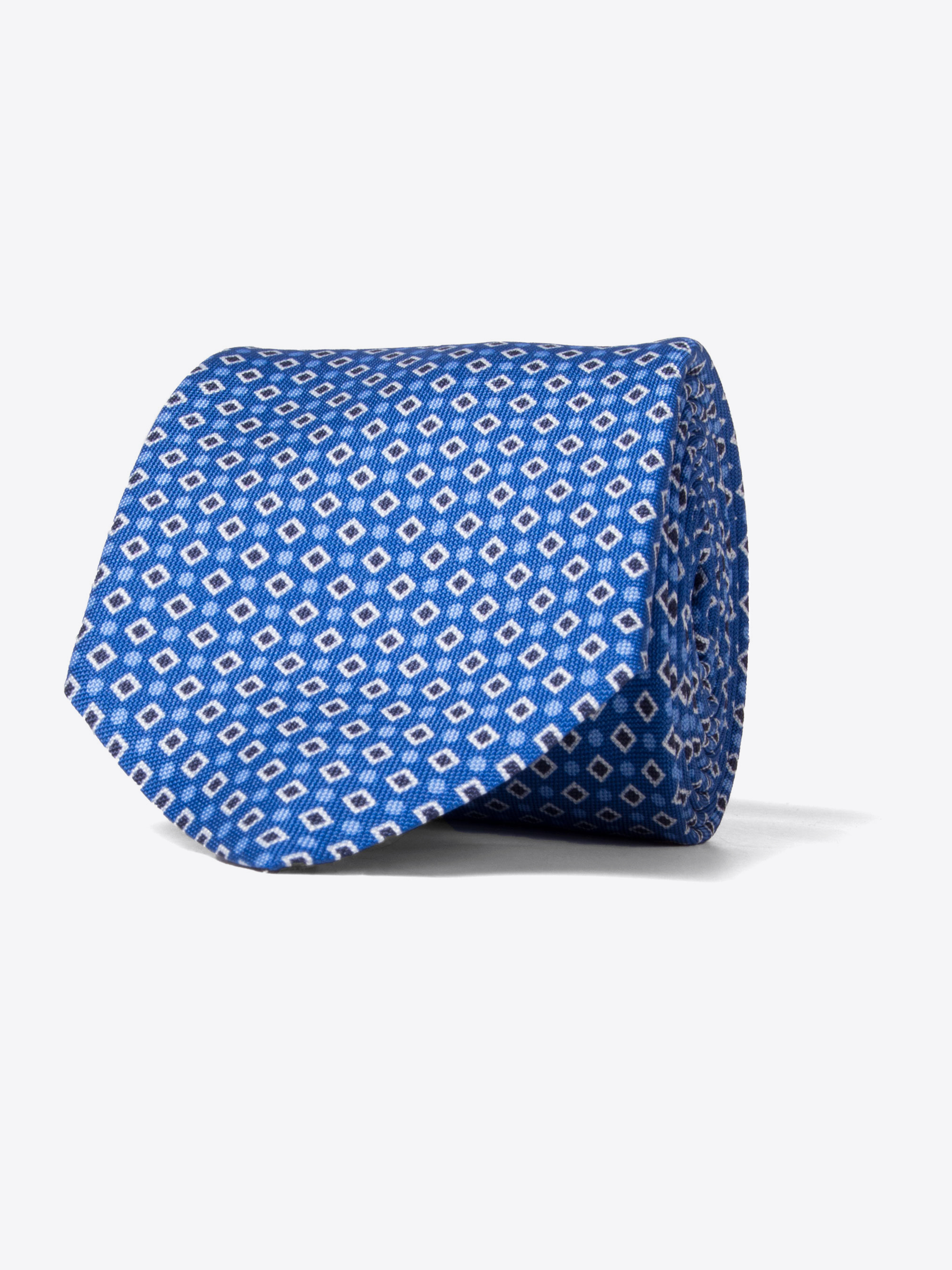 Zoom Image of Alassio Blue Print Tie