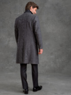 Bleecker Grey Glen Plaid Coat Product Thumbnail 4
