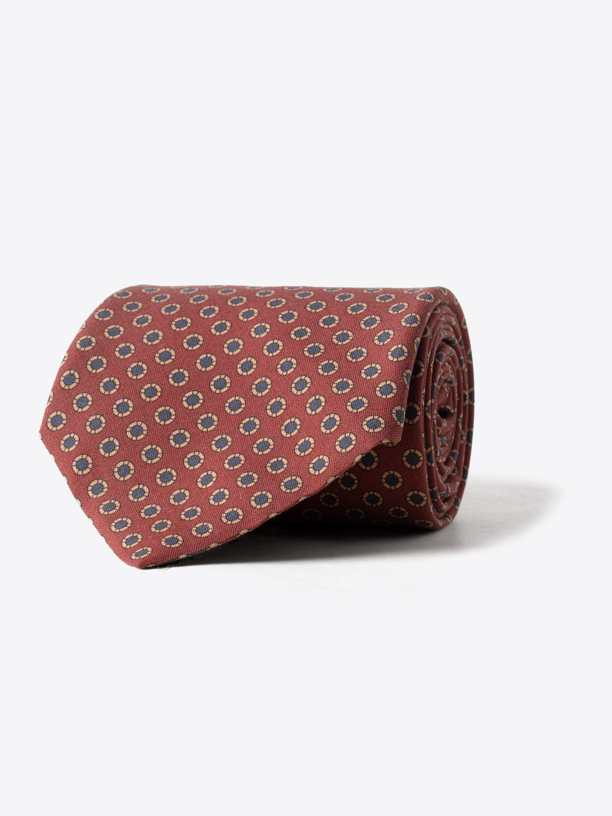 Louis Vuitton Pattern Print, Red Print Tie