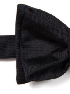 Black Grosgrain Bow Tie Product Thumbnail 4