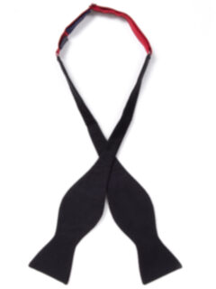 Black Grosgrain Bow Tie Product Thumbnail 6