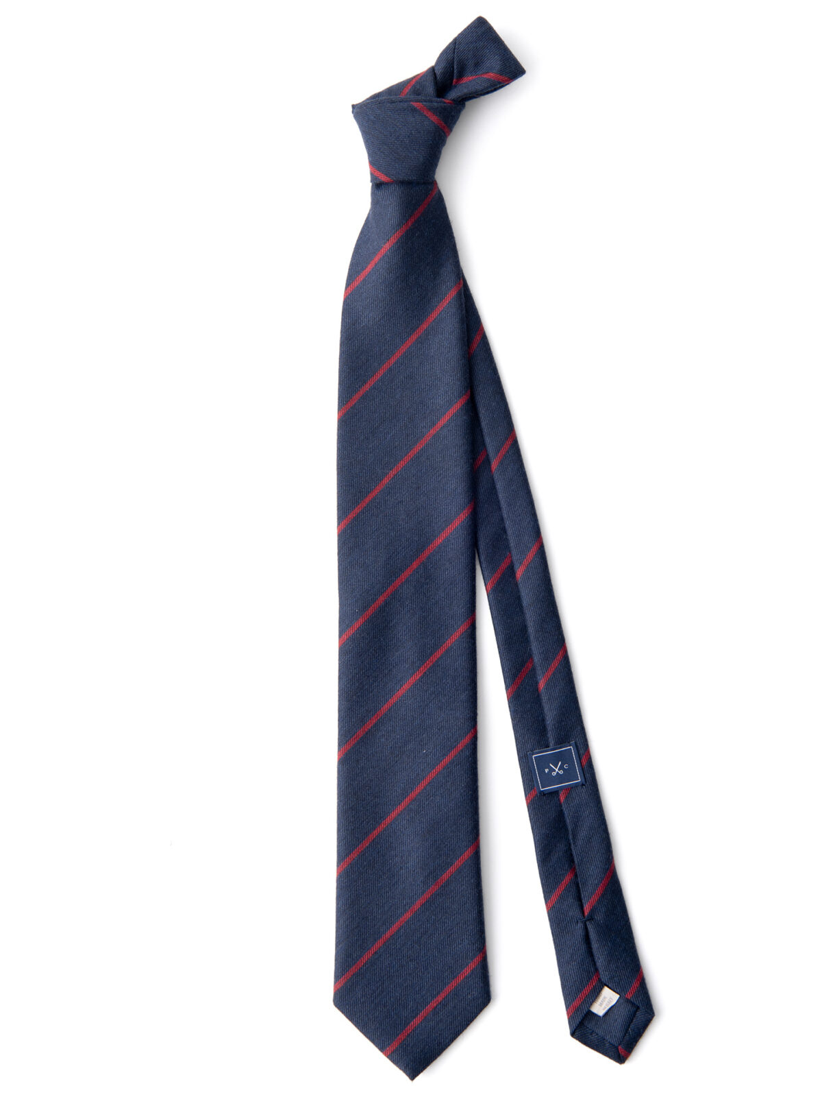 Wool and silk tie