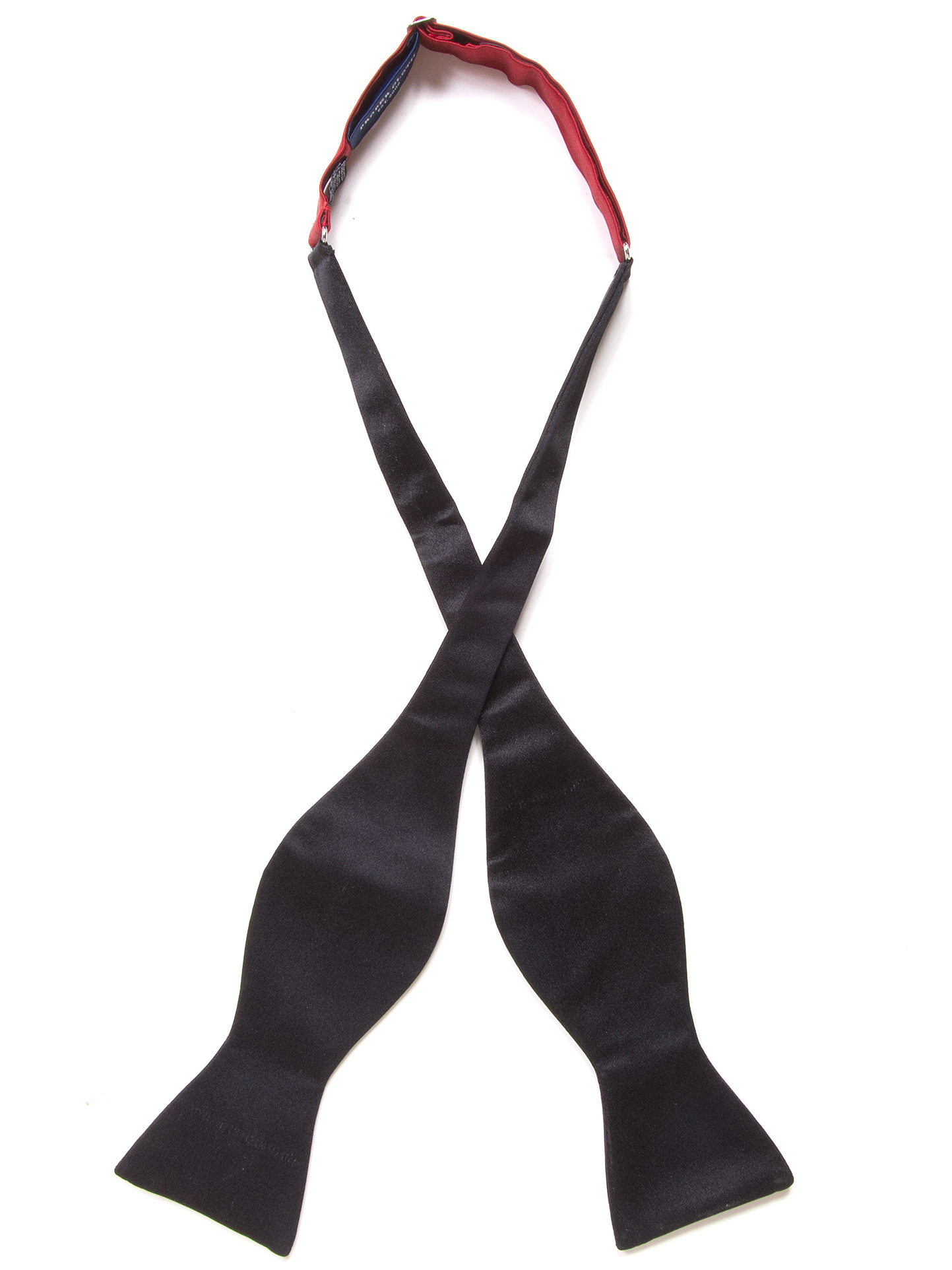 Black Satin Bow Tie by Proper Cloth