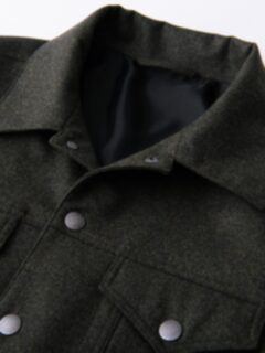 Lafayette Pine Wool Trucker Jacket Product Thumbnail 7