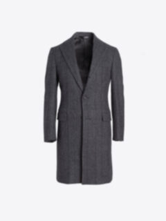 Bleecker Grey Glen Plaid Coat Product Thumbnail 1