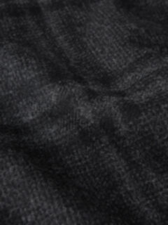 Lazio Charcoal Plaid Wool Coat Product Thumbnail 5