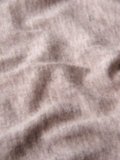 Beige Italian Cashmere Knit Scarf Product Thumbnail 3