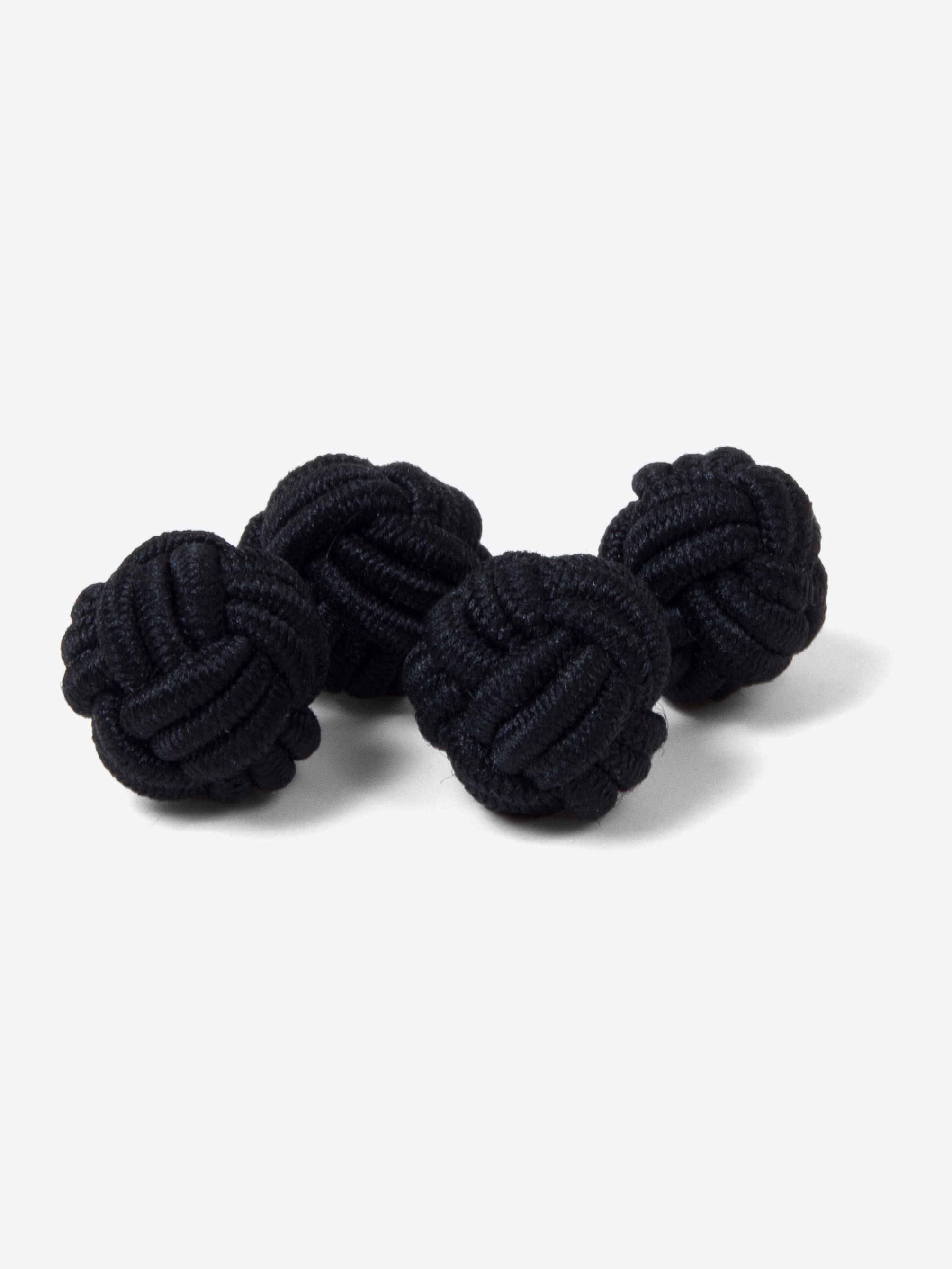 Zoom Image of Black Silk Knots