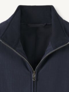 Lucca Navy Technical Windbreaker | Proper Cloth