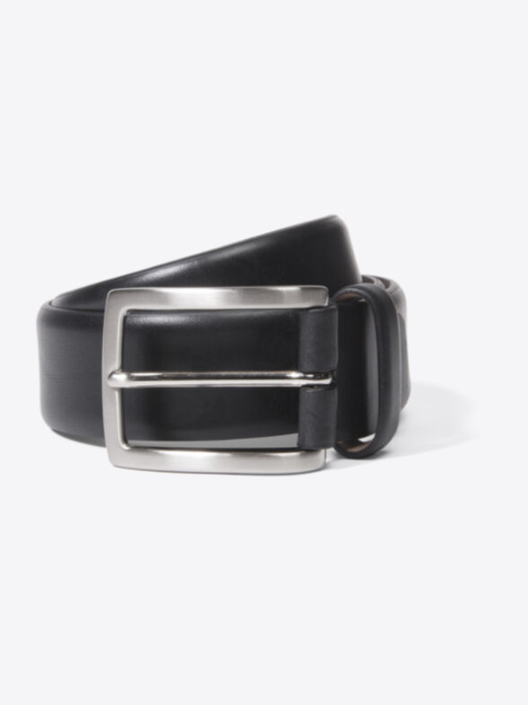 Thumb Photo of Black Vachetta Leather Dress Belt