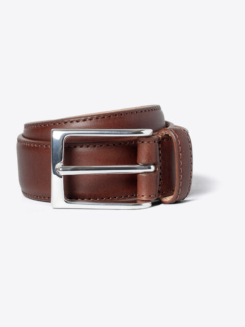 Suggested Item: Chestnut Vachetta Leather Dress Belt