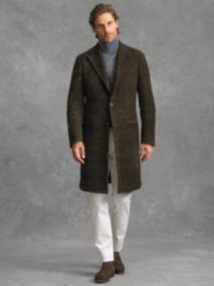 Bowery Pine Plaid Wool Blend Coat Product Thumbnail 2
