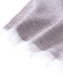 Linen and Silk Striped Scarf Product Thumbnail 5