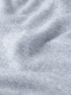 Frost Blue Cashmere Crewneck Sweater Product Thumbnail 6