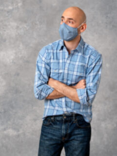 The Everyday Mask v1.3 - Indigo Chambray Product Thumbnail 6