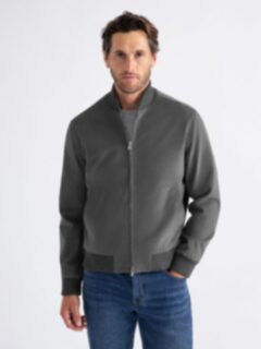 【本物新品保証】 Grey 2.0 Wythe Shaved Cloth Proper - Jacket Bomber Cotton スーツ