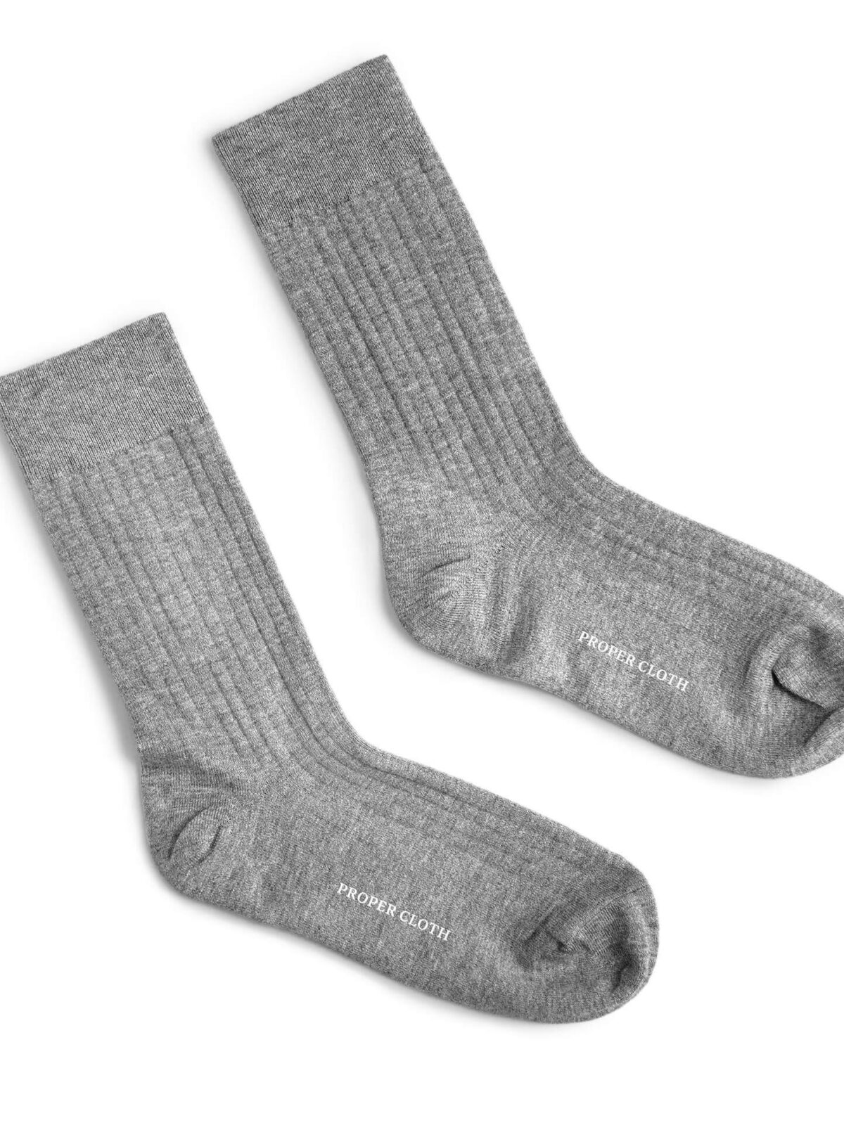 Grey Dress Sock - Proper Cloth