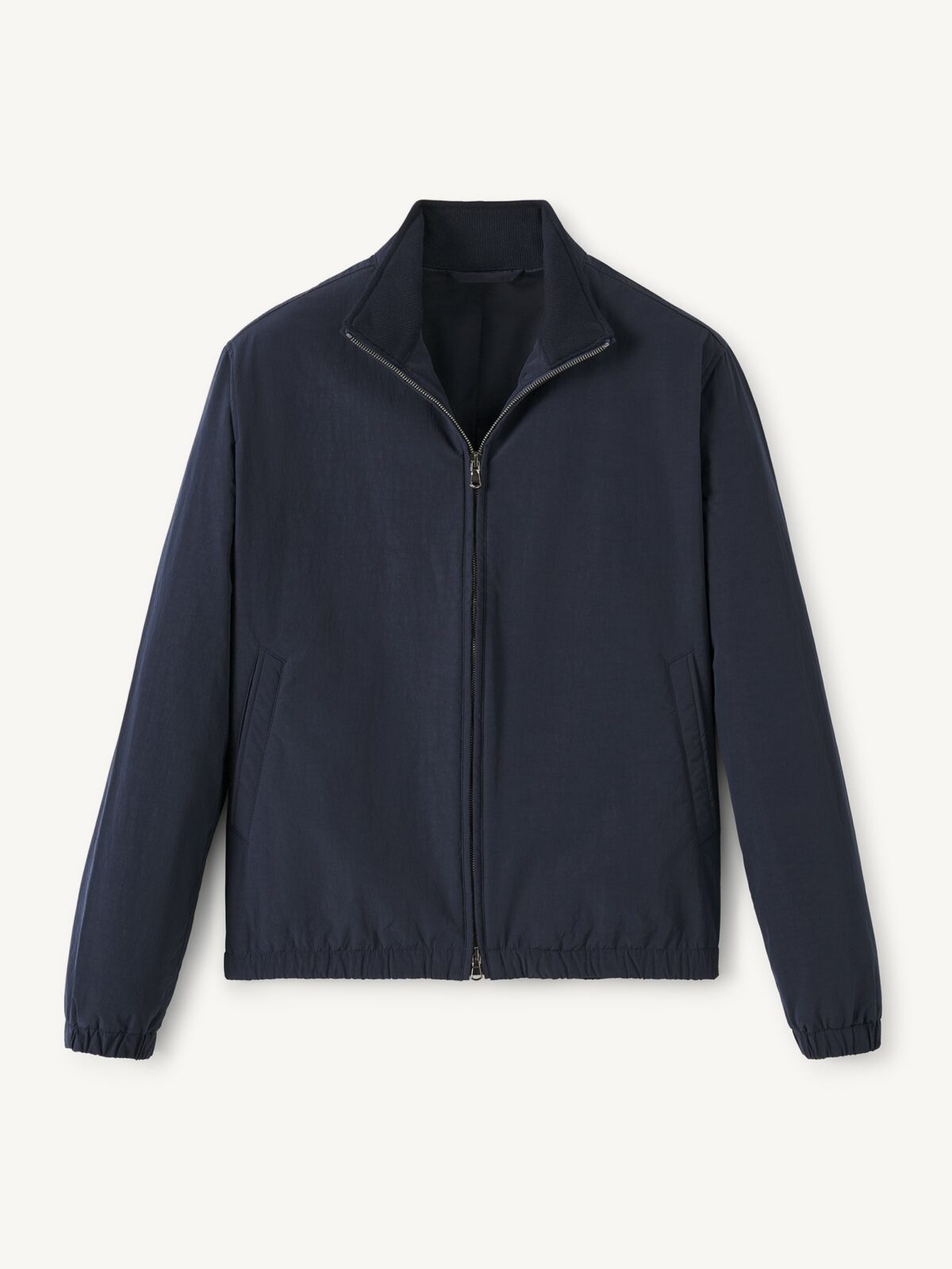 Lucca Navy Technical Windbreaker | Proper Cloth