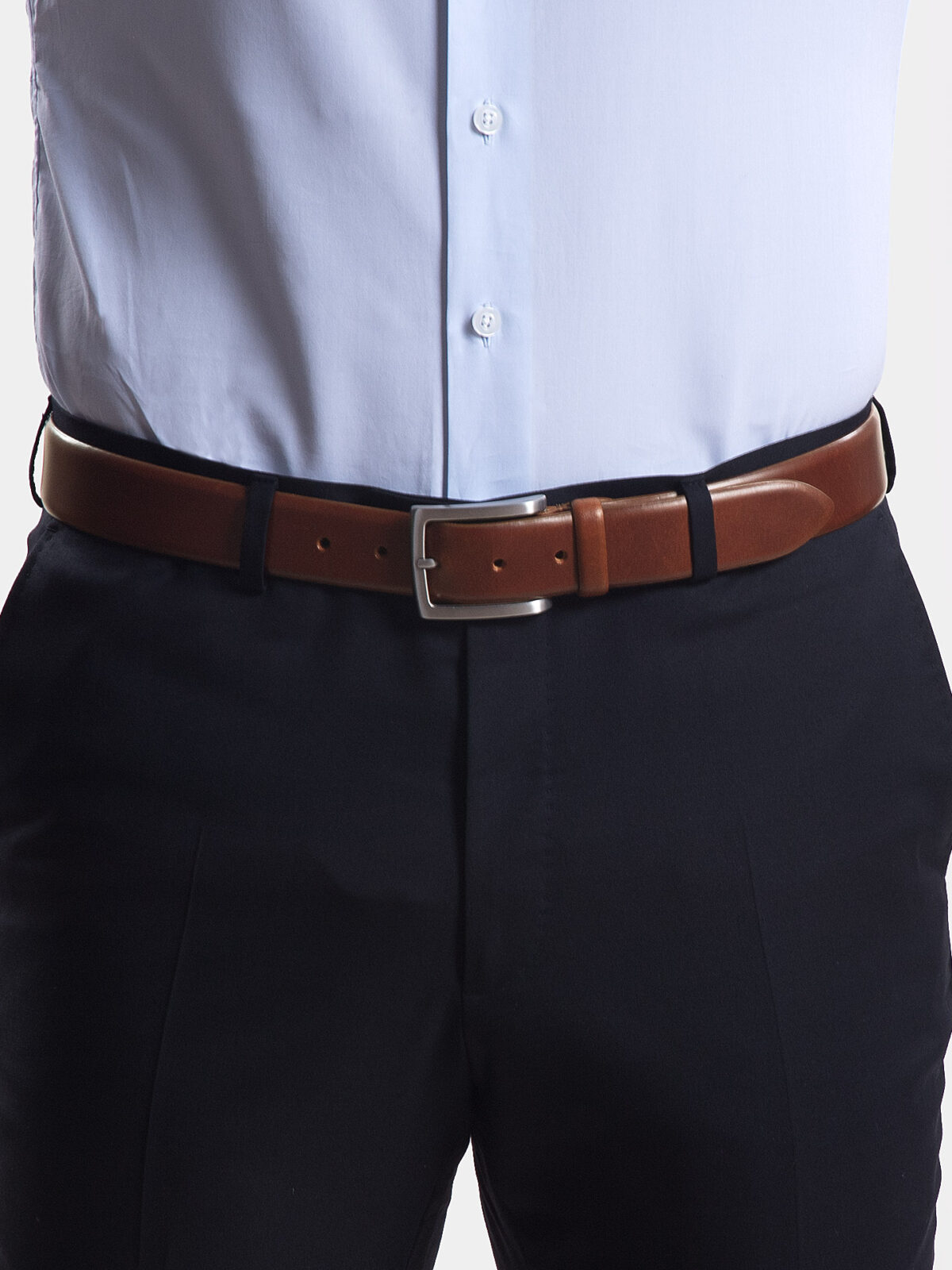Brown Vachetta Leather Belt