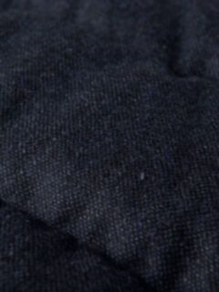Cortina Navy Birdseye Wool Button Vest Product Thumbnail 8