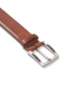 Brown Vachetta Leather Belt Product Thumbnail 2
