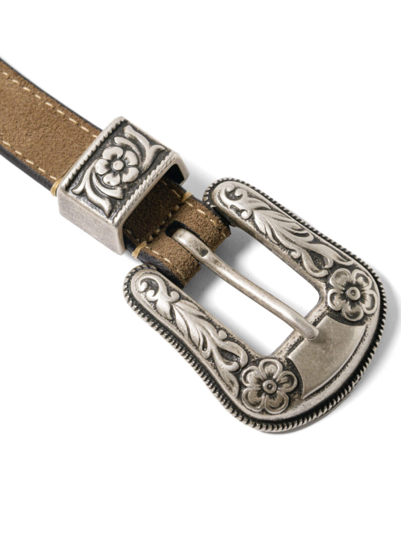 italy製 western design belt-