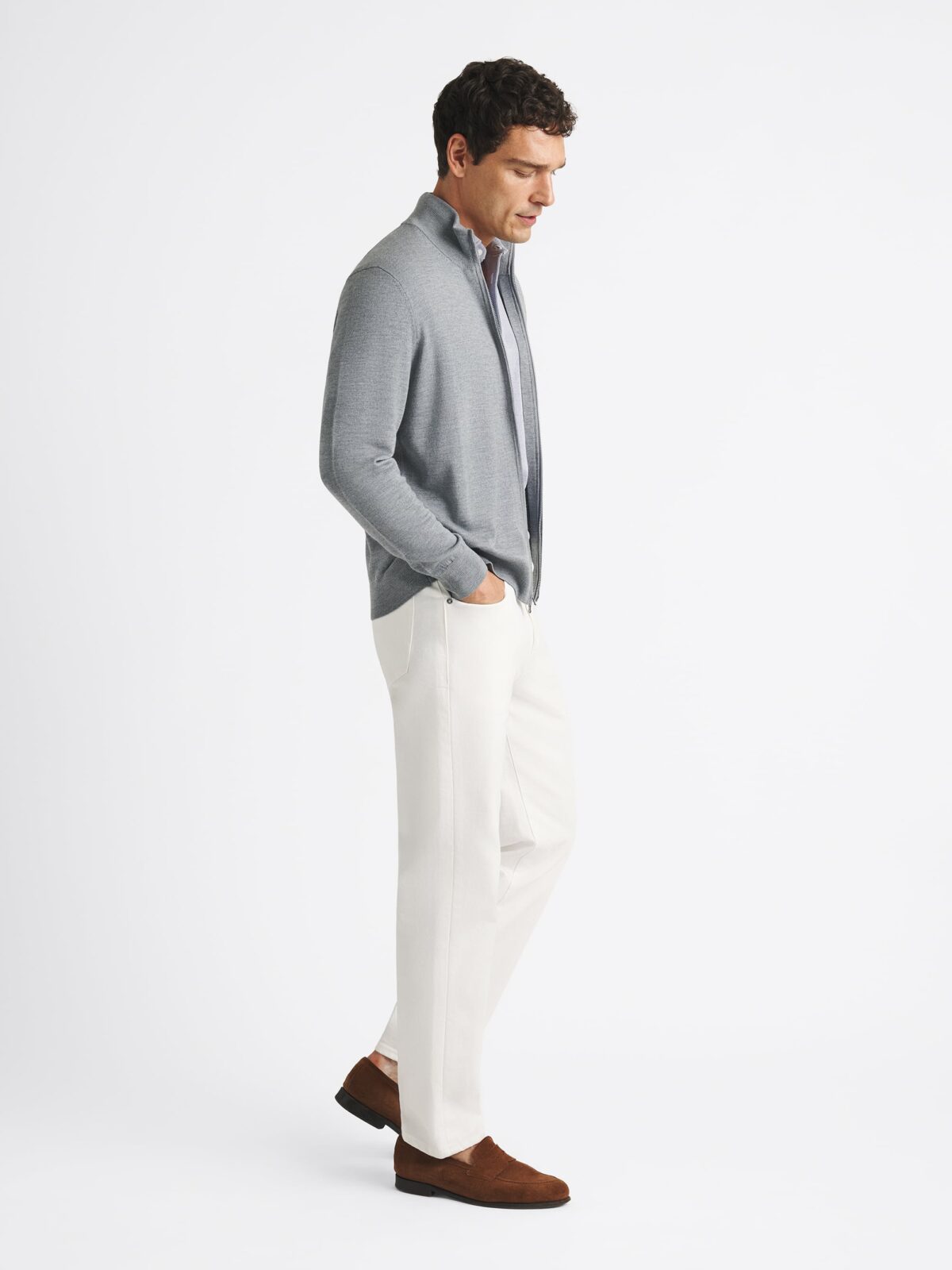 sachin and babi light blue dress Layering a quarter zip sweater over a collared shirt and pairing it with  some dress slacks.👌 Great business casual fit for the upcoming fall  season. Key thing with the sweater here is main image 0