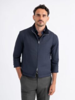 【希少！！】 Lucca Navy Cloth Proper - Vest Wool Merino ジャケット・アウター