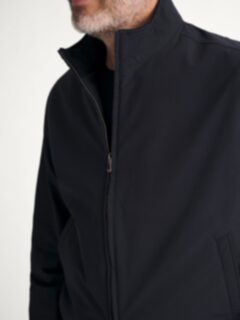 Lucca Navy Technical Windbreaker | Proper Cloth