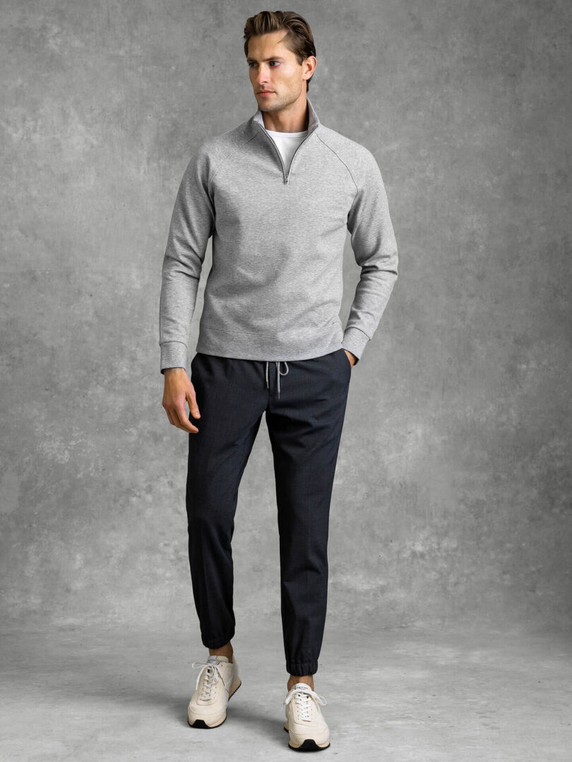 Scuba Quarter-Zip Pullover - Proper Cloth