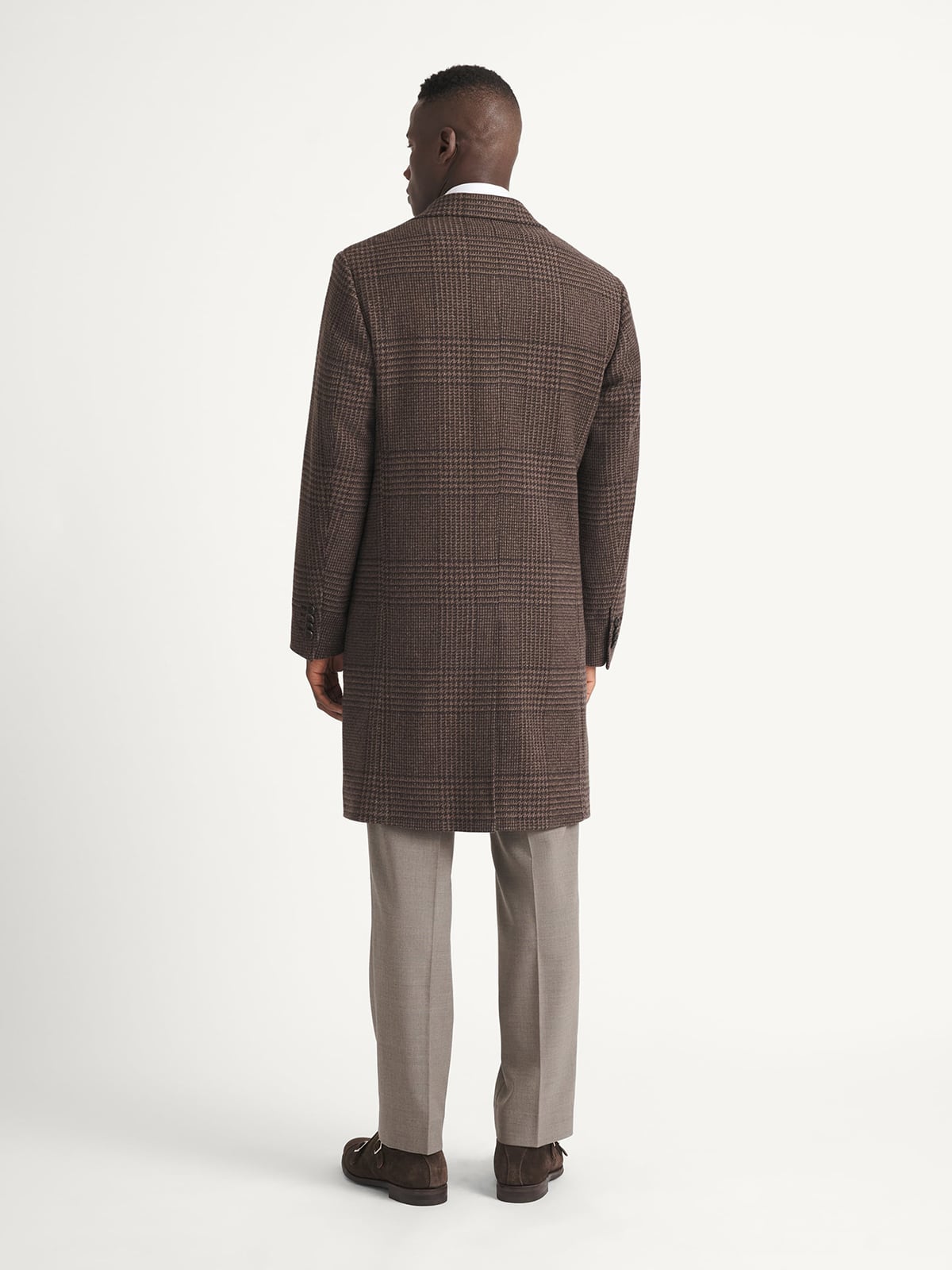 Bleecker Brown Plaid Coat | Proper Cloth