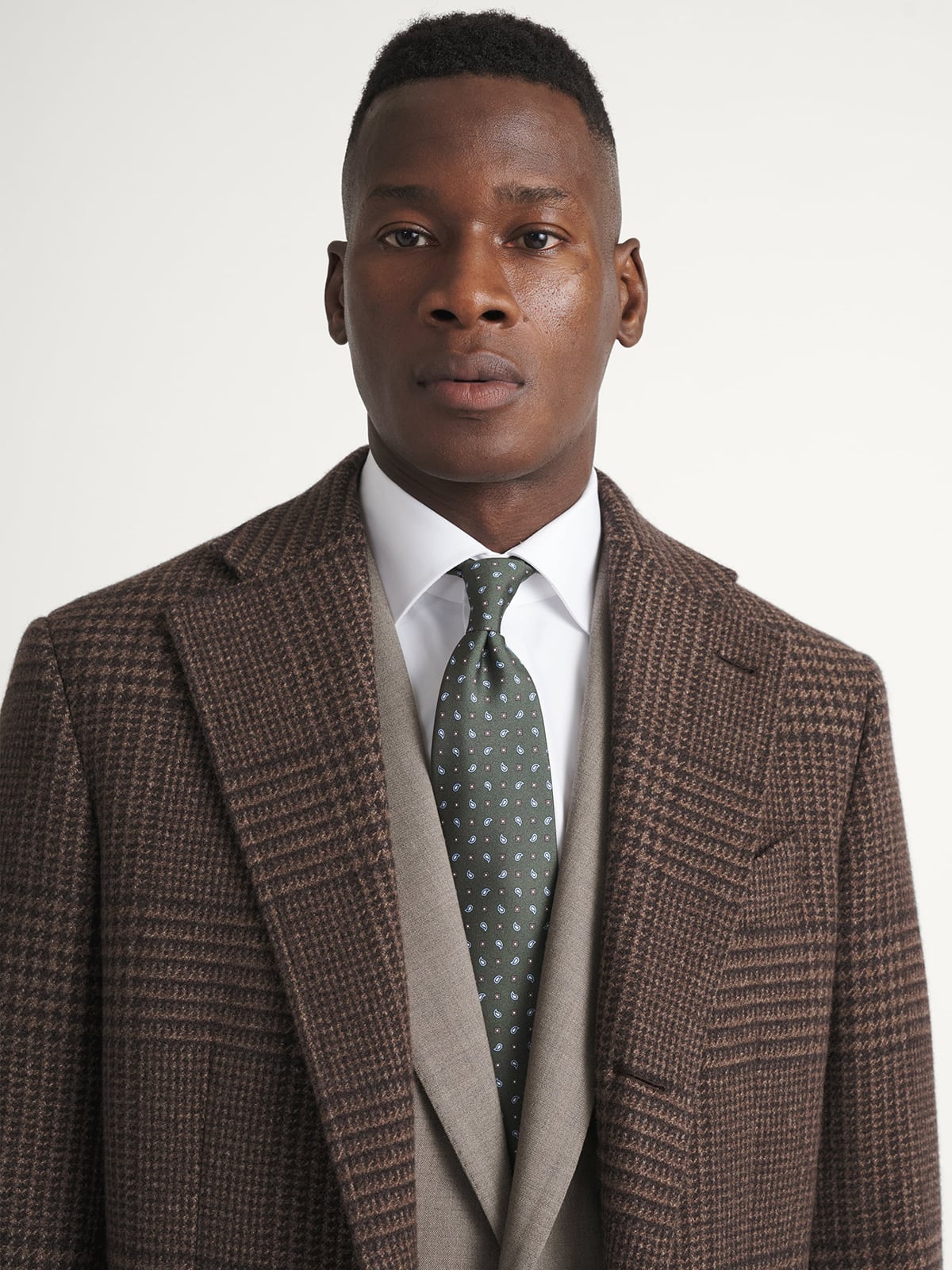 Bleecker Brown Plaid Coat - Proper Cloth